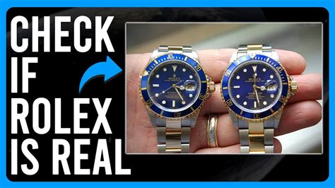 how to tell if you have a real rolex|is my rolex real.